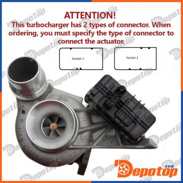 Turbocompresseur pour BMW | 49335-00600, 49335-00601